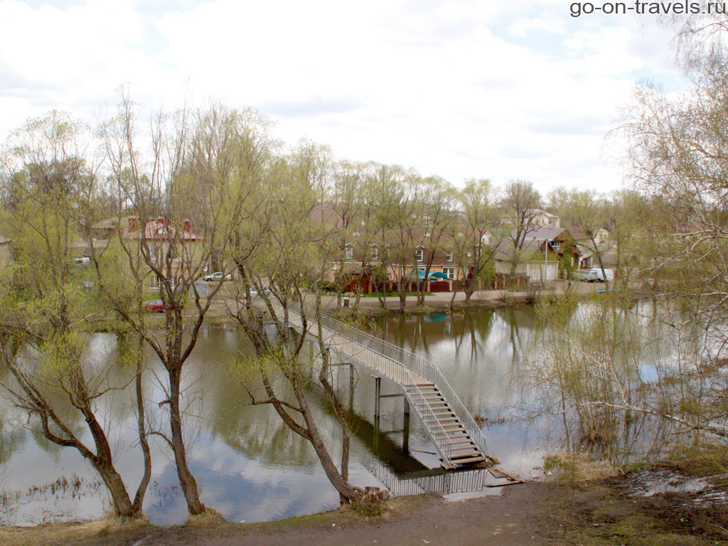Фото достопримечательностей Переславля-Залесского. Река Трубеж