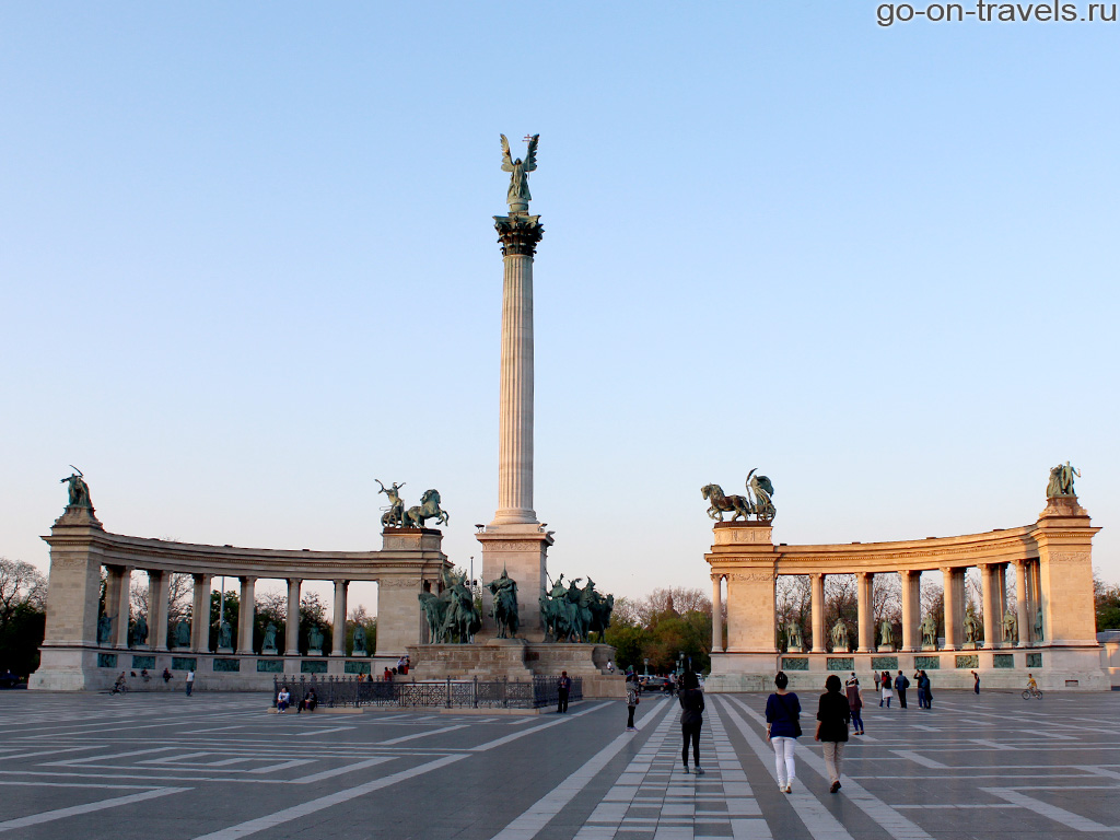 Площадь Героев в Будапеште