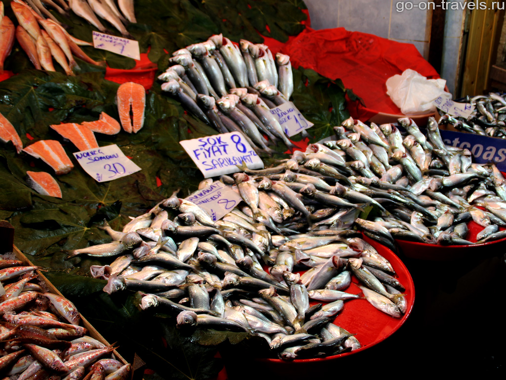 Достопримечательности Стамбула. Рыбный рынок