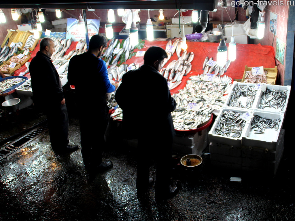 Достопримечательности Стамбула. Рыбный рынок