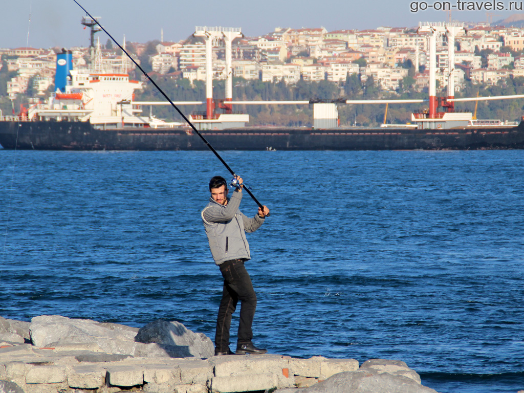 Достопримечательности Стамбула. Рыбалка