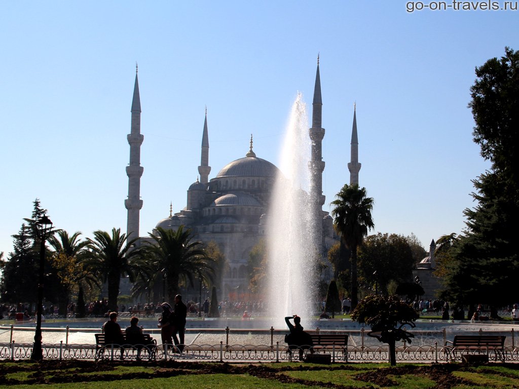 Достопримечательности Стамбула. Голубая мечеть